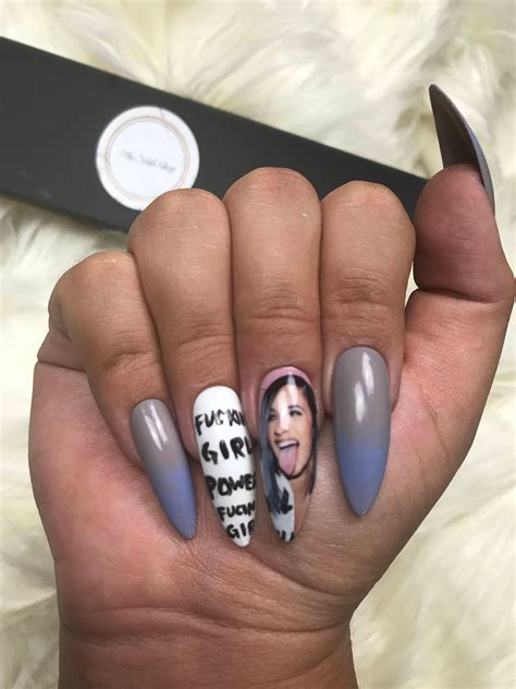 cardi b press on nails.